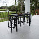 Portsea 75 Aria - 5pce (150x65) - Outdoor Bar Set