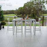 Portsea 75 Aria - 7pce (150x65) - Outdoor Bar Set