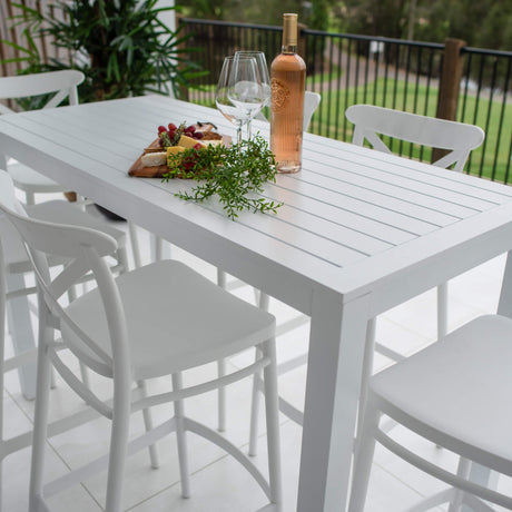 Portsea 75 Aria - 7pce (150x65) - Outdoor Bar Set