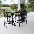 Portsea 75 Bergen - 5pce (150x65) - Outdoor Bar Set