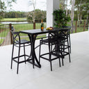 Portsea 75 Bergen - 5pce (150x65) - Outdoor Bar Set