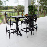Portsea 75 Bergen - 5pce (150x65) - Outdoor Bar Set