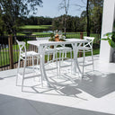 Portsea 75 Bergen - 5pce (150x65) - Outdoor Bar Set