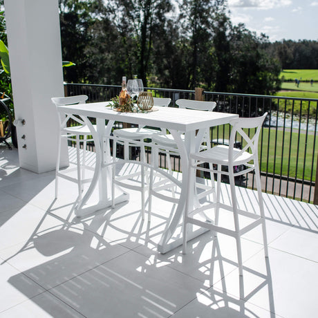 Portsea 75 Bergen - 5pce (150x65) - Outdoor Bar Set