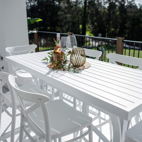 Portsea 75 Bergen - 7pce (150x65) - Outdoor Bar Set