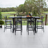 Portsea 75 Bergen - 7pce (200x65) - Outdoor Bar Set