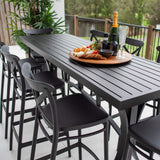 Portsea 75 Bergen - 9pce (200x65) - Outdoor Bar Set