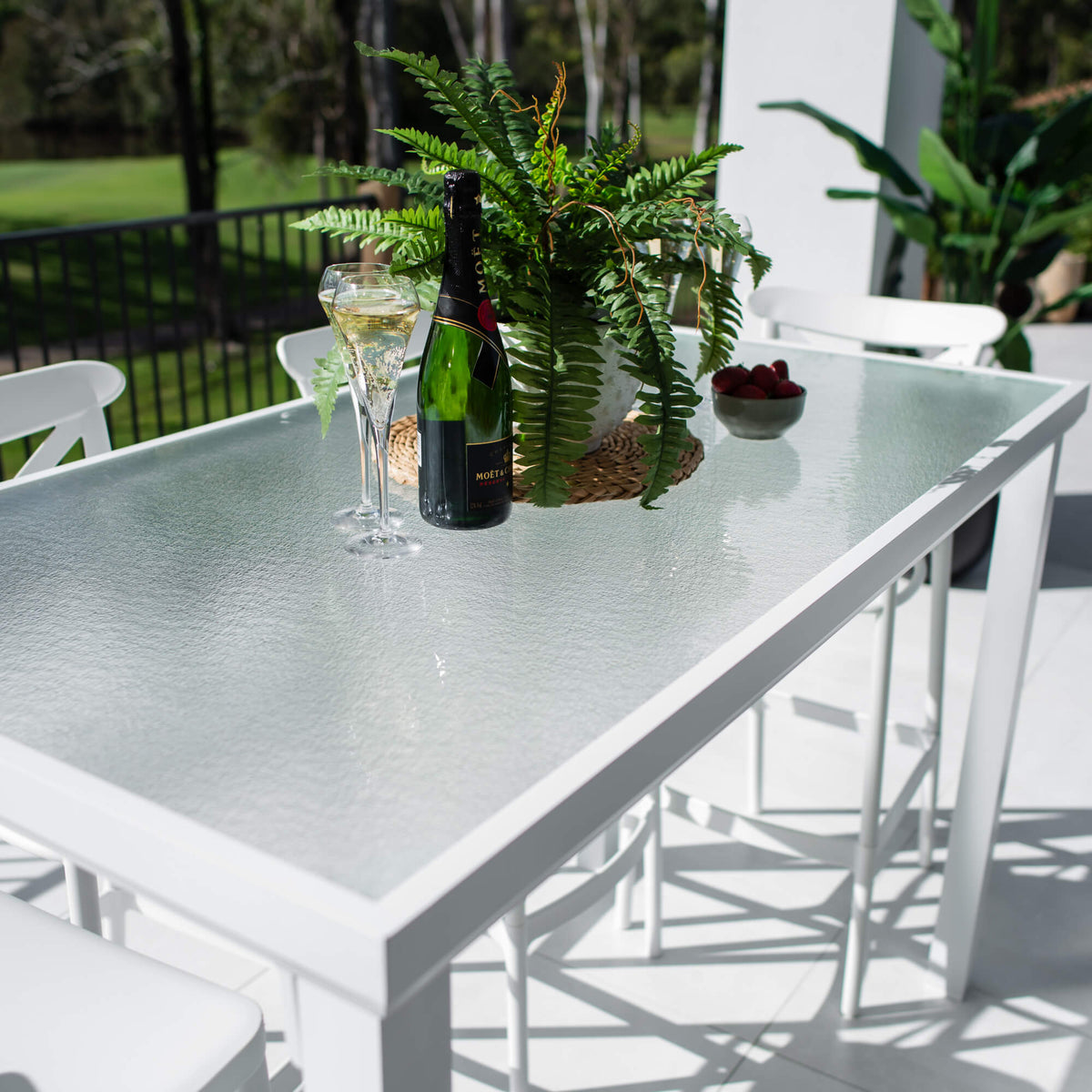 Portsea 75 Hudson - 5pce (150x80) - Outdoor Bar Set