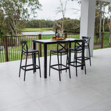 Portsea 75 Hudson - 5pce (150x80) - Outdoor Bar Set