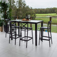 Portsea 75 Hudson - 5pce (150x80) - Outdoor Bar Set