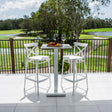 Portsea 75 Lennox - 3pce (60x60) - Outdoor Bar Set