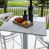 Portsea 75 Lennox - 3pce (60x60) - Outdoor Bar Set