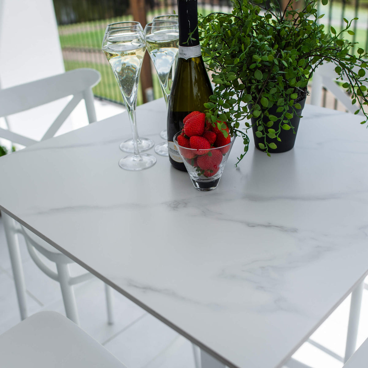 Portsea 75 Lennox - 5pce (70x70) - Outdoor Bar Set