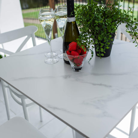 Portsea 75 Lennox - 5pce (70x70) - Outdoor Bar Set