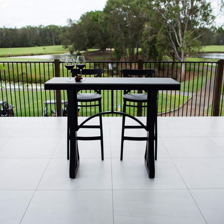 Portsea 75 Malibu - 3pce (130x45) - Outdoor Bar Set