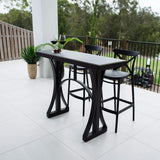 Portsea 75 Malibu - 3pce (130x45) - Outdoor Bar Set