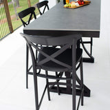 Portsea 75 Malibu - 5pce (150x65) - Outdoor Bar Set