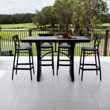 Portsea 75 Malibu - 5pce (150x65) - Outdoor Bar Set