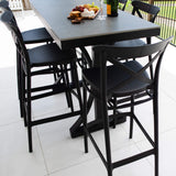 Portsea 75 Malibu - 7pce (150x65) - Outdoor Bar Set