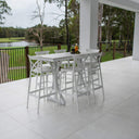 Portsea 75 Malibu - 7pce (150x65) - Outdoor Bar Set