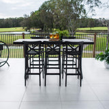 Portsea 75 Malibu - 7pce (200x65) - Outdoor Bar Set