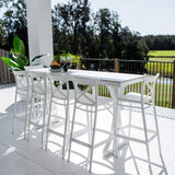 Portsea 75 Malibu - 7pce (200x65) - Outdoor Bar Set