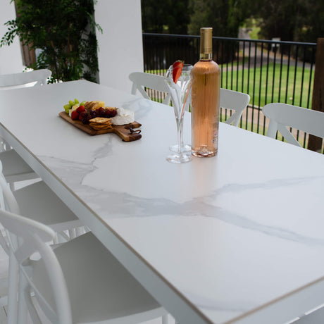 Portsea 75 Malibu - 9pce (200x65) - Outdoor Bar Set