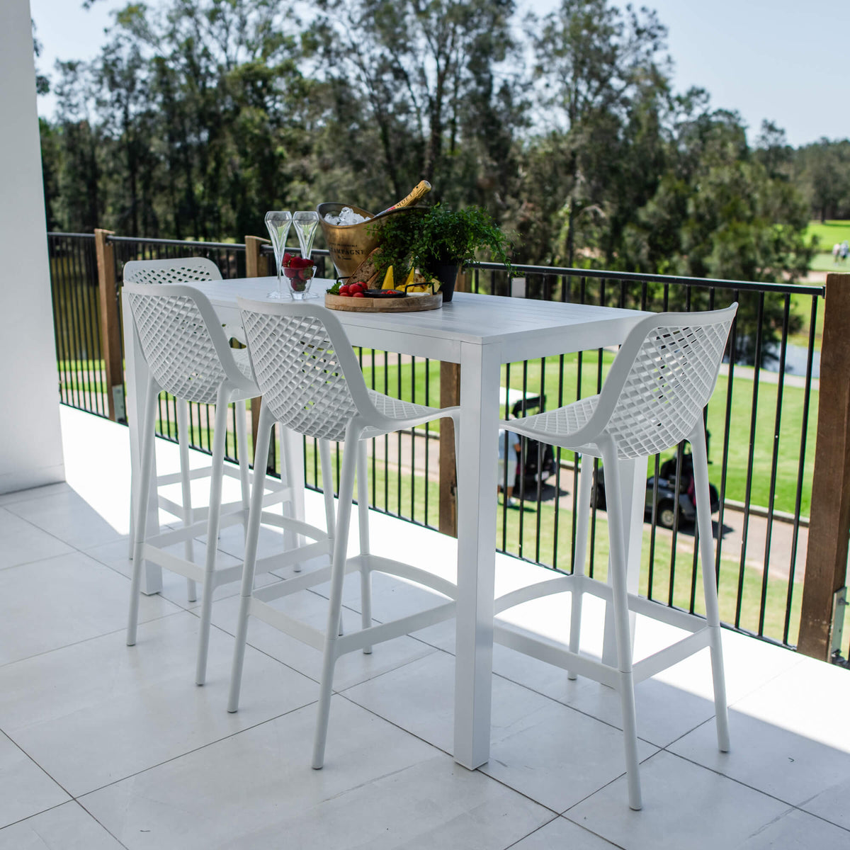 Roma 75 Aria - 5pce (150x65) - Outdoor Bar Set