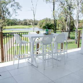 Roma 75 Bergen - 7pce (150x65) - Outdoor Bar Set