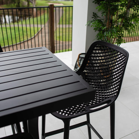Roma 75 Bergen - 7pce (150x65) - Outdoor Bar Set