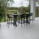 Roma 75 Bergen - 7pce (200x65) - Outdoor Bar Set