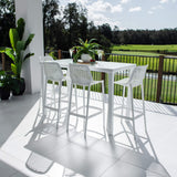 Roma 75 Hudson - 5pce (150x80) - Outdoor Bar Set