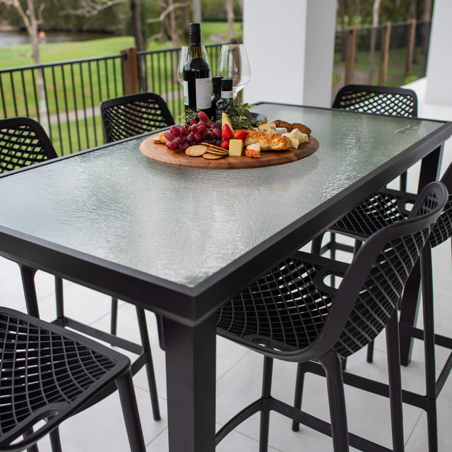 Roma 75 Hudson - 7pce (150x80) - Outdoor Bar Set