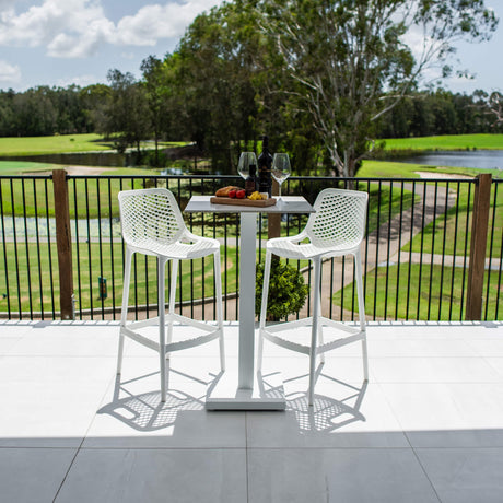 Roma 75 Lennox - 3pce (60x60) - Outdoor Bar Set