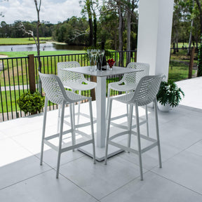 Roma 75 Lennox - 5pce (70x70) - Outdoor Bar Set