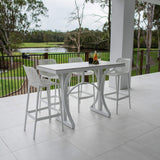 Roma 75 Malibu - 5pce (150x65) - Outdoor Bar Set