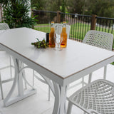 Roma 75 Malibu - 5pce (150x65) - Outdoor Bar Set