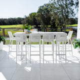 Roma 75 Malibu - 7pce (200x65) - Outdoor Bar Set