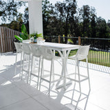 Roma 75 Malibu - 7pce (200x65) - Outdoor Bar Set