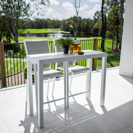 Shelby Aria - 3pce (130x45) - Outdoor Bar Set