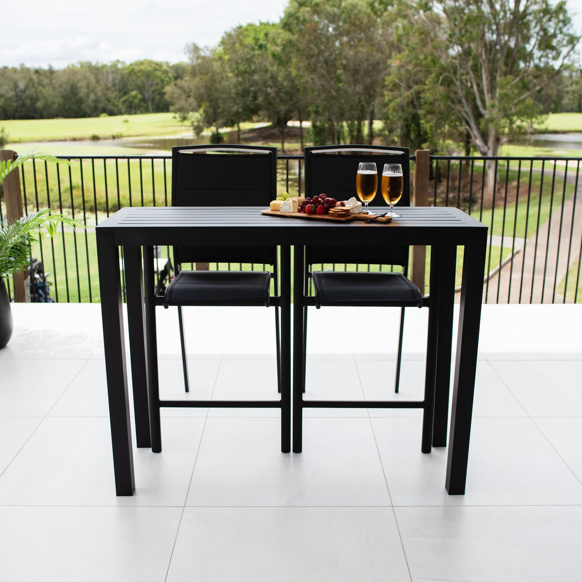 Shelby Aria - 3pce (130x45) - Outdoor Bar Set