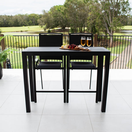 Shelby Aria - 3pce (130x45) - Outdoor Bar Set