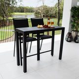 Shelby Aria - 3pce (130x45) - Outdoor Bar Set
