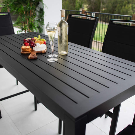 Shelby Aria - 5pce (150x65) - Outdoor Bar Set