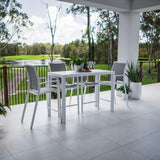 Shelby Aria - 5pce (150x65) - Outdoor Bar Set