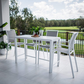 Shelby Aria - 5pce (150x65) - Outdoor Bar Set