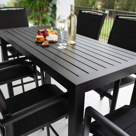 Shelby Aria - 7pce (150x65) - Outdoor Bar Set