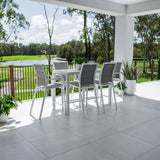 Shelby Aria - 7pce (150x65) - Outdoor Bar Set