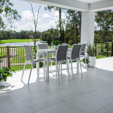 Shelby Aria - 7pce (150x65) - Outdoor Bar Set