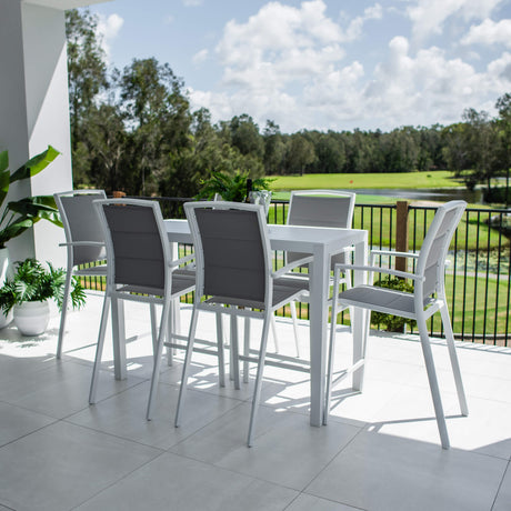 Shelby Aria - 7pce (150x65) - Outdoor Bar Set